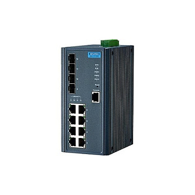 B+B Smartworx 8g + 4sfp Port Managed Ethernet Switch W (EKI7712G4FIBE)