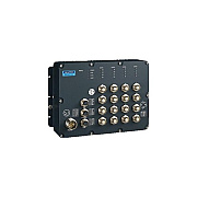 B+B Smartworx Train Switch 16 M12 Fe Port W/ 12 Poe Po (EKI9516PFIDH10E)