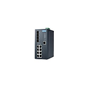 B+B Smartworx 8g + 4sfp L3 Managed Ethernet Switch Wid (EKI9612G4FIAE)