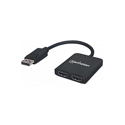 Manhattan - Strategic 2-port Displayport To Hdmi With Mst (152716)