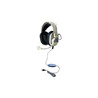 Hamiltonbuhl Deluxe Usb Headset With Mic (HA66USBSM)