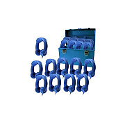 Hamiltonbuhl 18pk Blue Flex-phones (HMC18KBL)
