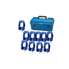 Hamiltonbuhl 10pk Blue Flex-phones (LCP10KBL)