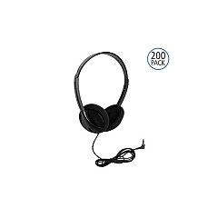 Hamiltonbuhl Economical Headphones, 200 Pk (PER/200)