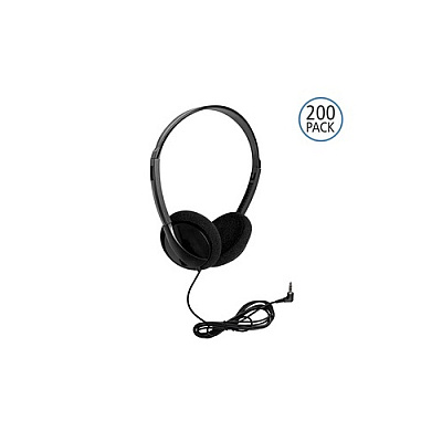 Hamiltonbuhl Economical Headphones, 200 Pk (PER/200)