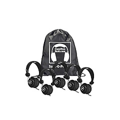 Hamiltonbuhl Sackophones 5 Blackfv Headsets (SOPFVBLK)