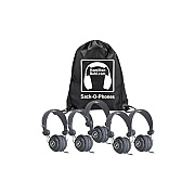 Hamiltonbuhl Sackophones 5 Gray Fv Headsets (SOPFVGRY)
