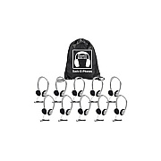 Hamiltonbuhl 10 Ha2 Headsets In A Carry Bag (SOPHA2)