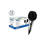 Hamiltonbuhl Mic Covers 12 Boxes Of 100 Blk (X19MMPBKC)