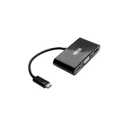 Tripp Lite Usb C To Vga Multiport Adapter W/usb Hub (U44406NVUBC)