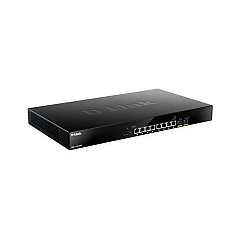 D-Link 8-port 2.5gbase-t Poe And 2-port 10gb Sfp+ Smart Managed Poe Switch 240w Budget (DMS110010TP)