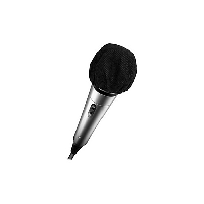 Hamiltonbuhl Mic Covers Black, Box Of 100 (X19MMPBKG)