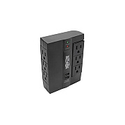 Tripp Lite Surge Protector Direct Plug-in 6 Out Usb (SWIVEL6USB)