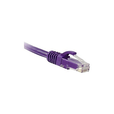 Enet Solutions Cat6 Booted Snagless Taa Comp 7ft Purple (C6PR7ENT)