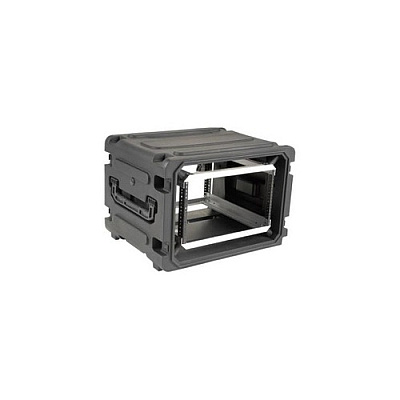 Deployable Systems 6u Shock Mount Rolling Case - 20 Deep (3SKBR06U20W)