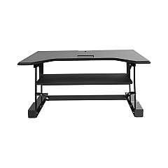 Amer Networks Sit Stand Desk Work Station Riser (EZRISER36)
