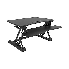 Amer Networks Sit Stand Desk Work Station Riser (EZRISERPRO)