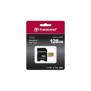 Transcend 128gb Uhs-i U3 Microsd With Adapter,mlc (TS128GUSD500S)