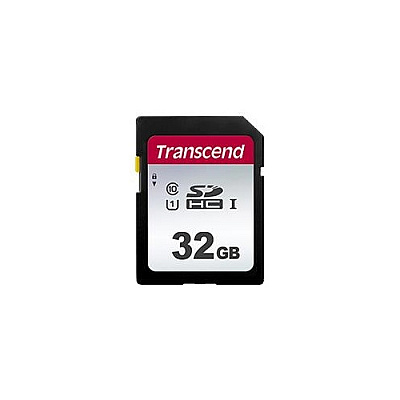 Transcend 32gb Uhs-i U1 Sd Card (TS32GSDC300S)