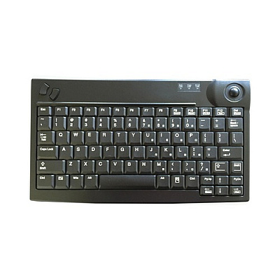 Key Source International Mini Usb Keyboard W/built In Trackball (MINITB)