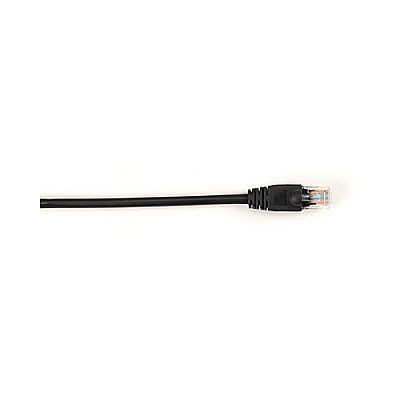 Black Box Cat6 250-mhz Molded Snagless Stranded Ethernet Patch Cable Unshielded(utp),cm Pvc(rj45 M/m),black,10-ft.(3.0-m),25-pack (CAT6PC010BK25PAK)