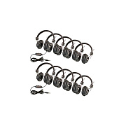 Ergoguys Califone 1534bk 10 Pack Kids Headphones (1534BK10L)
