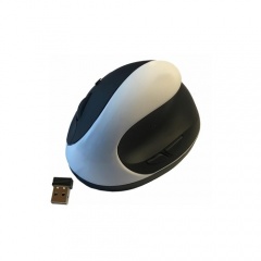 Ergoguys White Ergonomic Wireless Vertical Mouse (EM011-WW)
