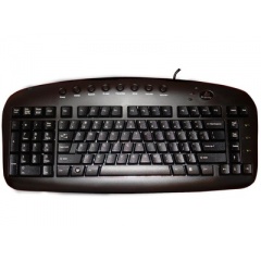 Ergoguys Black Ergonomic Keyboard Left Hand Users (KBS-29BLK)