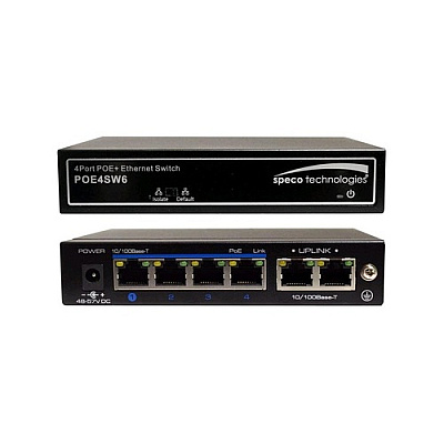 Component Specialties 6port Switch (POE4SW6)