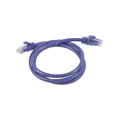 Monoprice Cat5e 24awg Utp Patch Cable_3ft Purple (11333)