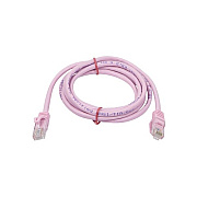 Monoprice Cat5e 24awg Utp Patch Cable_ 5ft Pink (11357)