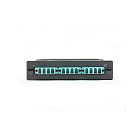 Black Box Mtp Om3 Fiber Optic Lgx Cassette - (1) Mtp 12 To (12) Lc Type A, Gsa, Taa (FOCA20M31MP12LC)