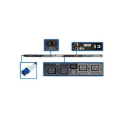 Tripp Lite Pdu 3-ph Switched 208v 6 C13 12 C19 60a (PDU3EVSR6G60A)