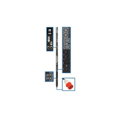 Tripp Lite 3ph Pdu Switched 240v 12 C13 12 C19 30a (PDU3XEVSR6G30A)