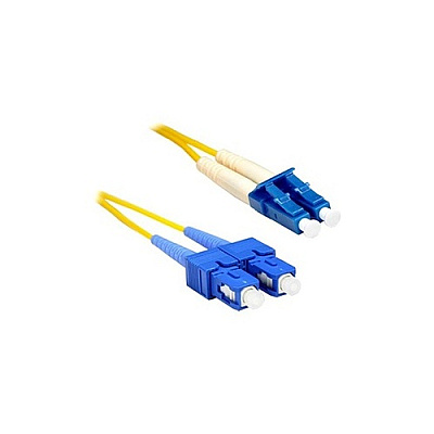 Enet Solutions Sc To Lc Singlemode 9/125 1m Fiber Cable (SCLCSMSMP1MENC)