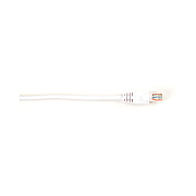 Black Box Cat6 250-mhz Molded Snagless Stranded Ethernet Patch Cable-unshielded(utp),cm Pvc(rj45 M/m),white,1-ft.(0.3-m),25-pack (CAT6PC001WH25PAK)