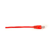 Black Box Cat6 250-mhz Molded Snagless Stranded Ethernet Patch Cable-unshielded(utp),cm Pvc(rj45 M/m), Red, 3-ft.(0.9-m), 25-pack (CAT6PC003RD25PAK)