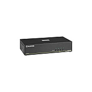 Black Box Secure Kvm Switch, Niap 3.0 Certified-4-port, Dual-monitor, Dvi-i, Ps2, Usb Hid, Audio, Gsa, Taa If Outside Tape Is Not Broken (SS4PDHDVIU)