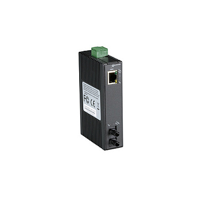 Black Box Fast Ethernet Industrial Media Converter 10/100-mbps Copper To 100-mbps Sm Fiber,hardened Temperature,1310nm,20km,st,gsa,taa (LMC270ASM20KST)