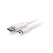 C2G 6 Usb C To Displayport Cable White (26880)