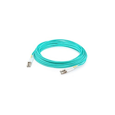 Add-On 10m Lc M/m Aqua Om4 Duplex Patch Cbl (ADDLCLC10M5OM4P)