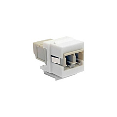 Tripp Lite Fiber Coupler Keystone Jack Lc Lc White (N455000WHKJ)
