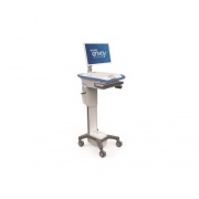 Enovate Medical Envoy With Monitor Arm And 5in Casters (ENV0-1DCAC0-A50)