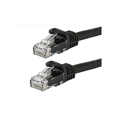 Monoprice Cat5e 24awg Utp Patch Cable_ 3ft Black (11327)
