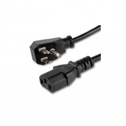 Startech.Com 10ft Power Cord, Flat 5-15p To C13 Cable (PXTF10110)