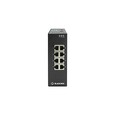 Black Box Gigabit Ethernet (1000-mbps) Extreme Temperature Managed Switch - (8) 10/100/1000-mbps Copper Rj45, Gsa, Taa (LIG1080A)