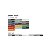 Paragon Furniture 14i 4 Leg Emoji Chair,casters (EMOJI4L14CZF)