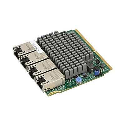Supermicro Computer Siom 4-port 10g Rj45, Intel X550 (AOCMTGI4TMO)