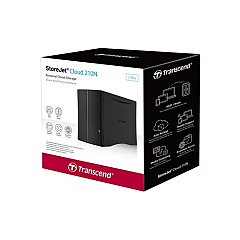 Transcend 8tb Storejetcloud210n, Network Storage (TS8TSJC210N)