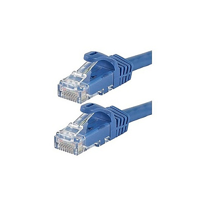 Monoprice Flexboot Cat6 24awg Cable_ 25ft Blue (11294)